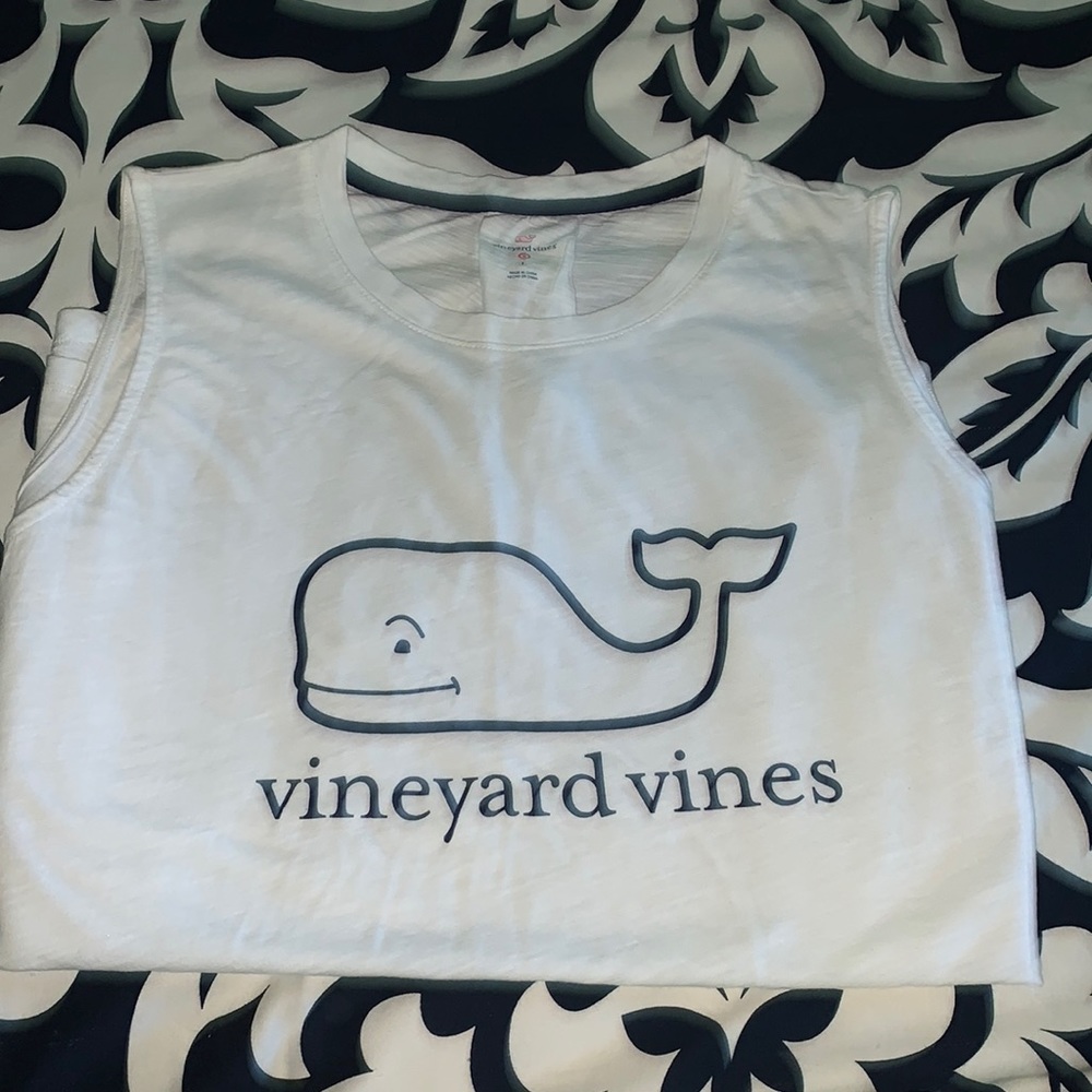 NWOT Vineyard Vines white sleeveless top